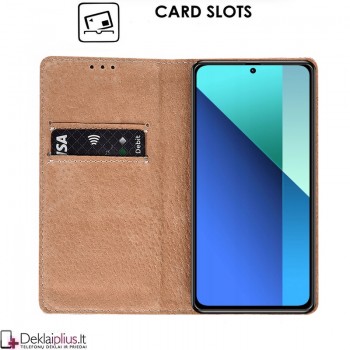 Telone grynos odos dėklas - juodas (Xiaomi Redmi Note 13 4G)